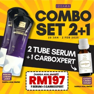 Set Combo 2 Serum + 1 Carbo (RM197)